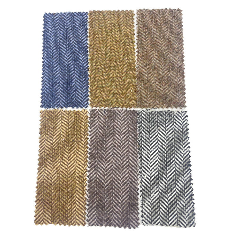 Pola Klasik Herringbone Multi Warna Tersedia Untuk Pakaian 3491
